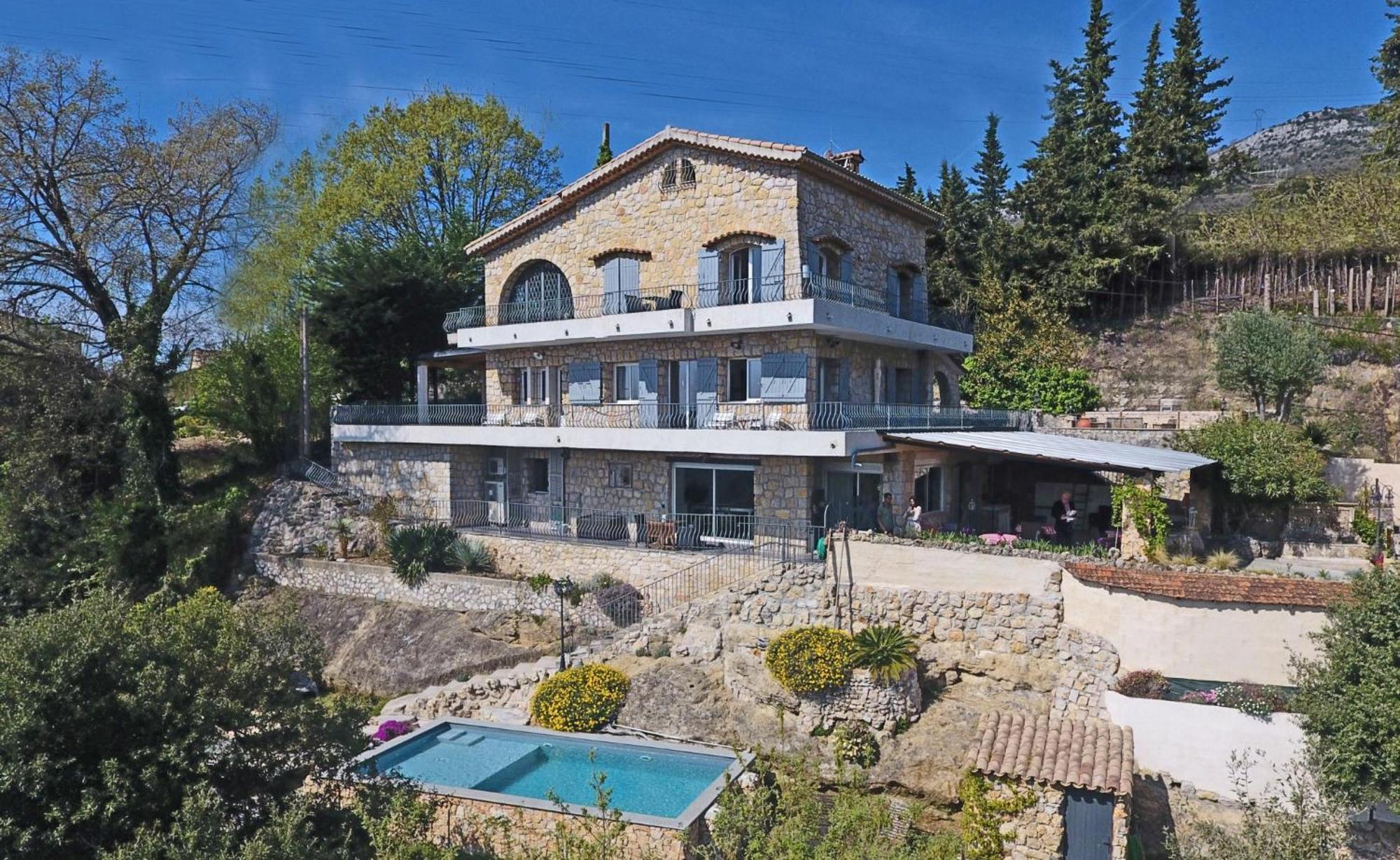 방스 Au Pied Des Baous B&B 외부 사진